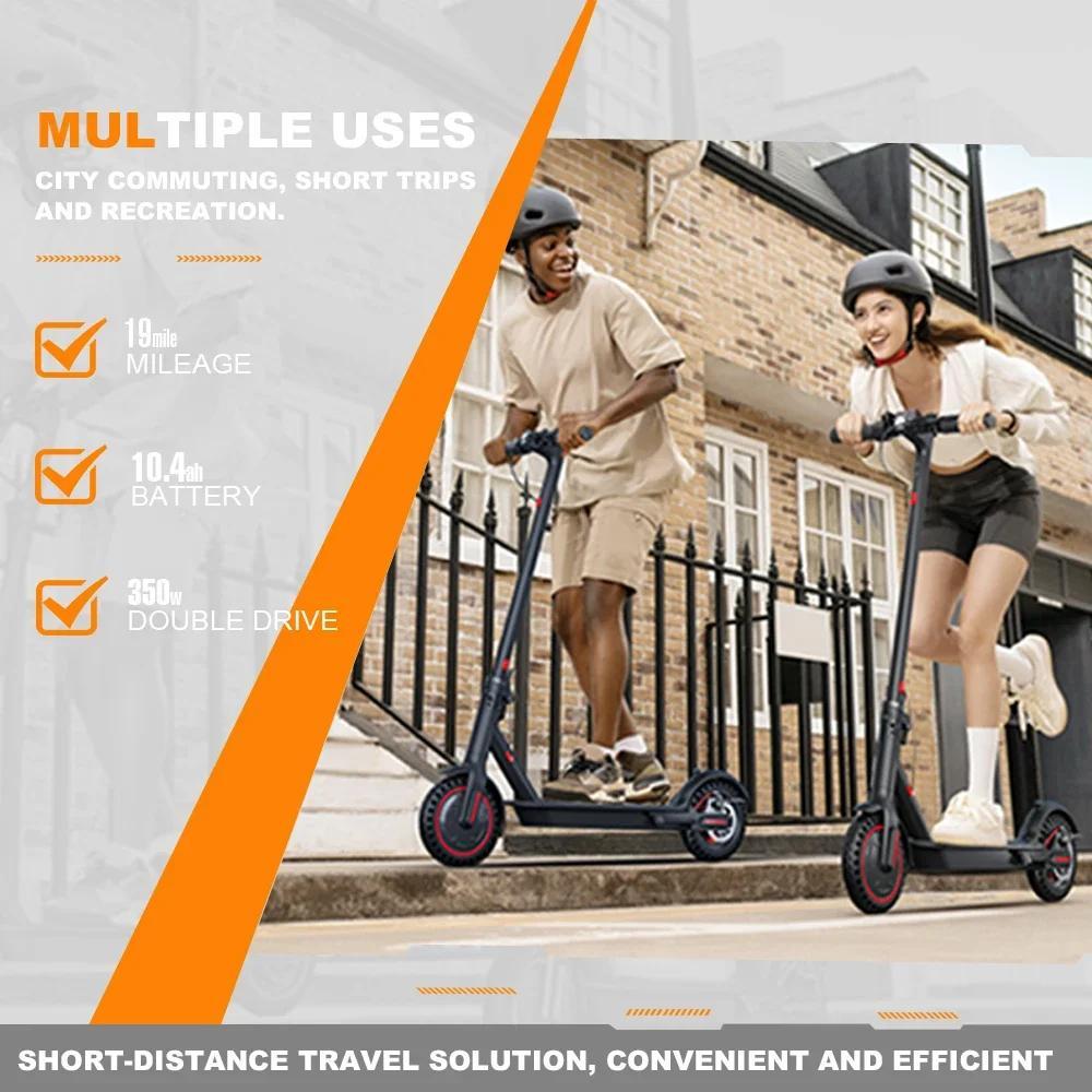 E-Scooter FREEBOY New J-03 Erwachsener Elektroroller 350W Faltbarer Escooter 36V10.4AH Batterie Elektrisches Skateboard 8.5 Zoll Reifen.