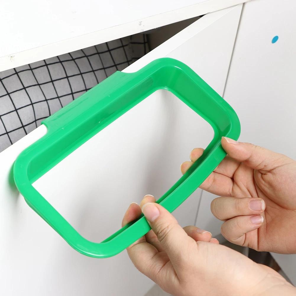 Müllsack-Aufbewahrungshalter-Rack für Küchenschrank, Schranktür, zum Aufhängen im Büro, Unordnungssammelsack-Rack, 2 Stück/Set