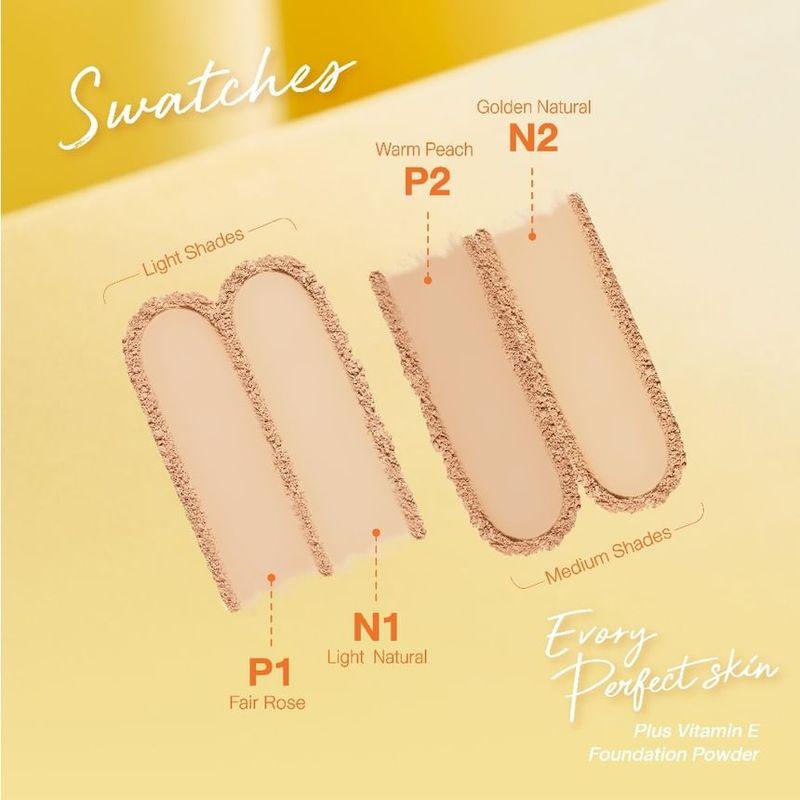 Cute Press - Evory Perfect Skin Plus Vitamin E Foundation Powder