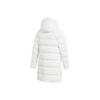 adidas Manteau Mi-long Doudoune à Capuche Sports Outdoor Hiver Femmes Manteaux Blanc GE9992