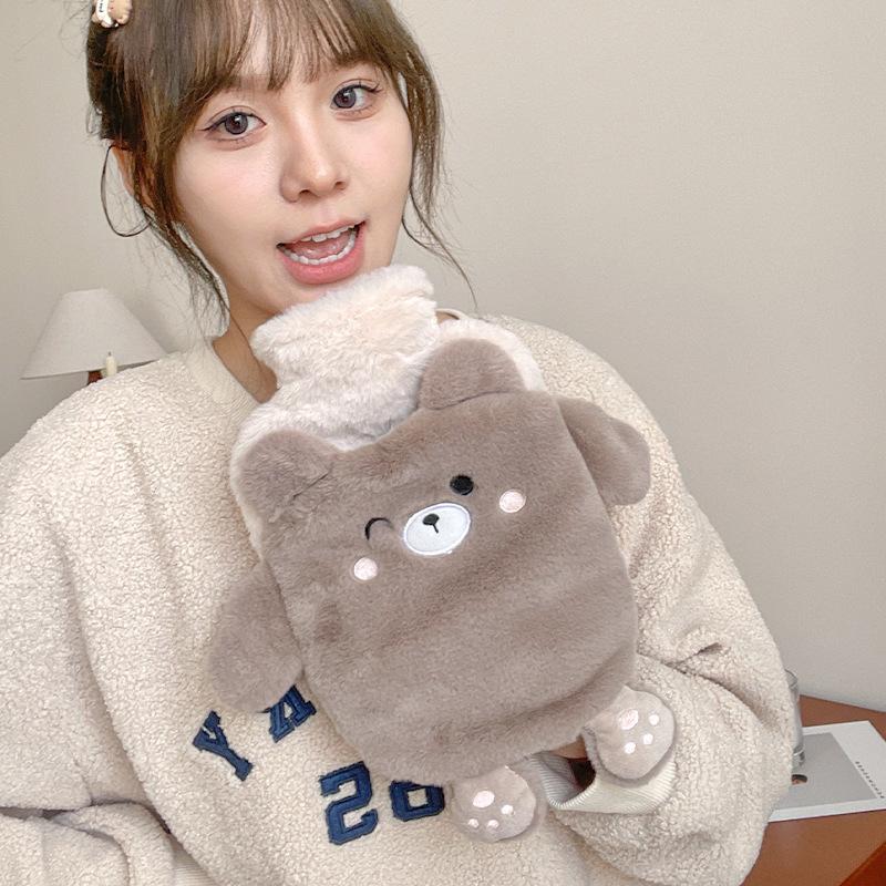 Water Injection Hot Water Bag Can Be Inserted Into The Flushing Water Heating Handbag and PVC Warm Water Bag Flushing Water Heating Foot Bed Special