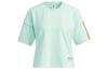 Originals Drop Shoulder Sleeve T Shirt Women's Frozen Green H39034
