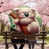 1PC Koala, Forest Automatic Open/Close Umbrella with Windproof, 8-Rib Sturdy Canopy, Durable Ribs, Fashionable Design1275A