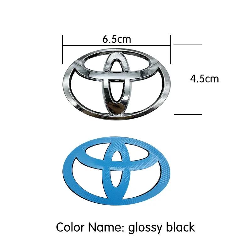 Bez demontáže Logo volantu Znaky na auto Samolepky pro Toyota Corolla Camry RAV4 Yaris Vios Hilux Prius CHR Příslušenství