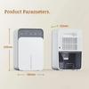 Portable Smart Dehumidifier with Deodorizing & Mold Prevention for Bedroom Office Closet Bathroom Humidity Control