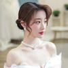 Vintage Style Jewelry Set With Pearl And Water Drop Pendant For Girls