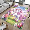 1PC Unicorn Fantasy Extra Large Non-Slip Floor Carpet, Office, Family, Bedroom, Studio - Large Area RugJ0365