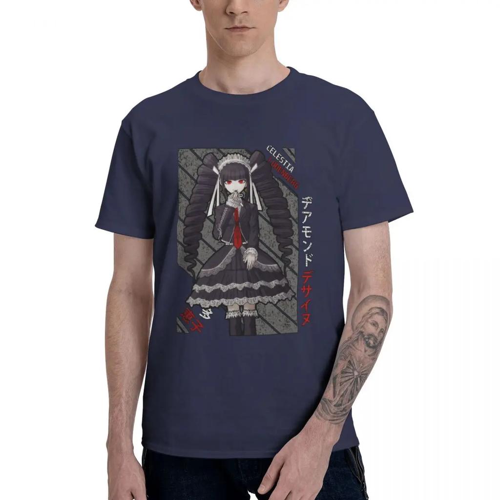 Leisure Celestia Ludenberg Danganronpa T-Shirt T Shirt Cotton Tees Tops Harajuku Streetwear