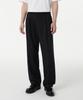Three-Puck Semi-Balloon Slacks [Black]