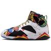 Air 7 Retro Miro 2026 Tênis Masculino Multicor Branco Dourado Metálico-Vermelho Esportivo-Azul Royal IQ6573-100