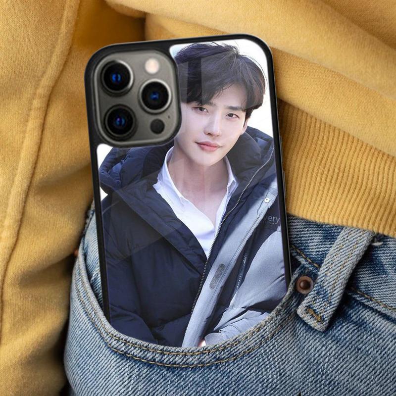 Korean Star Lee Jong Suk Soft Phone Case for iPhone 17 Air 16e Pro max 15 Pro 13 14 Plus 11 12 MagSafe Magnetic Coque