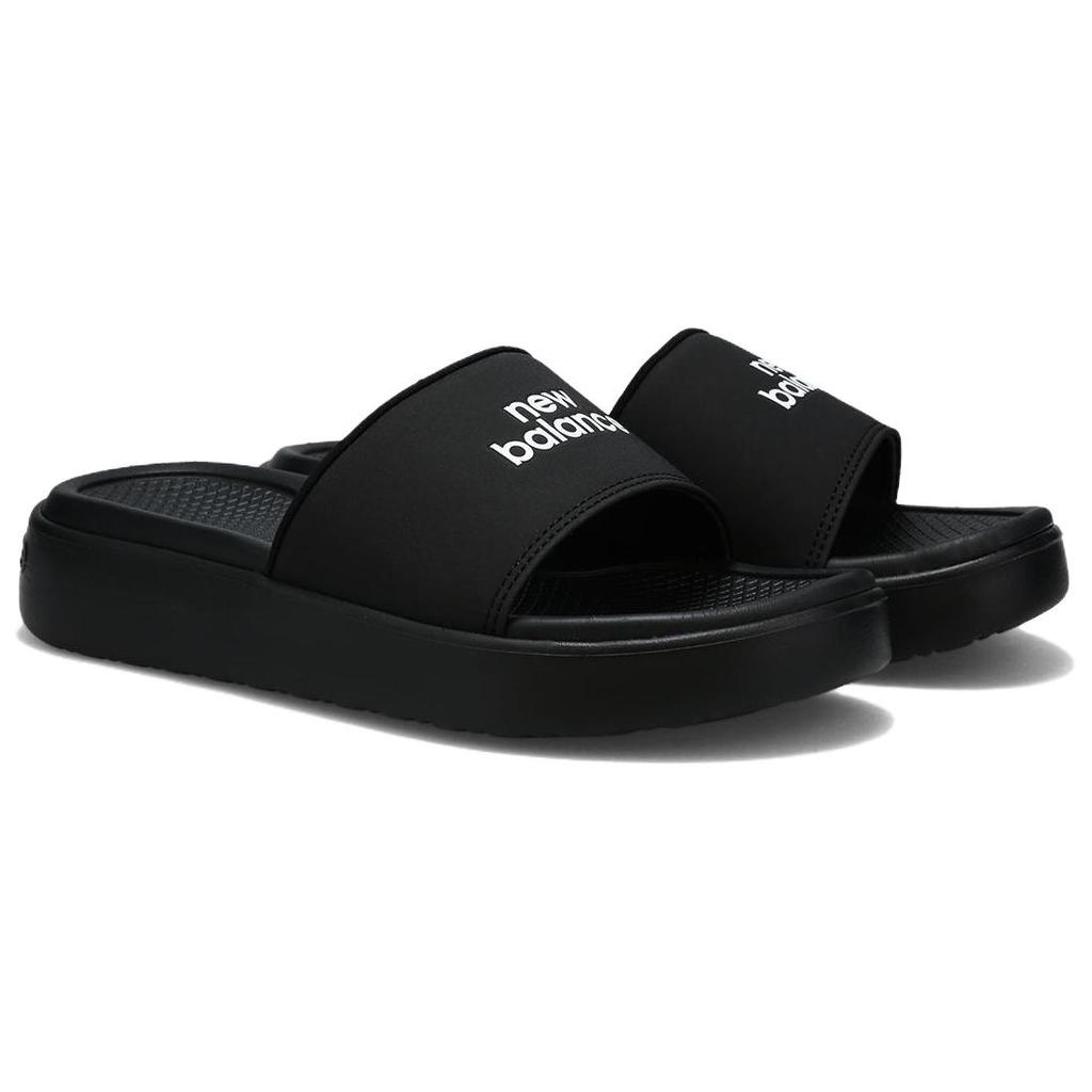 New Balance NB 130 Comfortable Versatile Slide Sandals Unisex sandals Black SD1301BL3