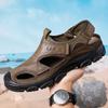 Men's 2022 Summer Lightweight Breathable Outdoor Casual Closed-Toe Beach Sandals