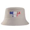 Bardella 2027 Print Bob Wendbarer Fischerhut Damen Herren Sommer Frühling Reise Lässig Fischerhut Mädchen Junge Baumwolle Panama Hut