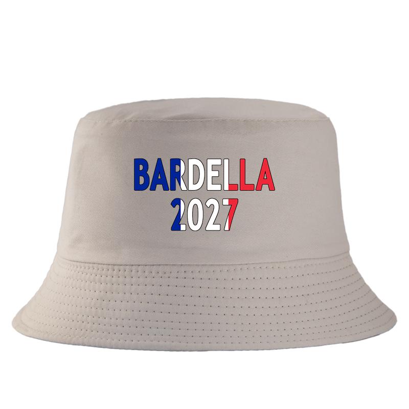 Bardella 2027 Print Bob Wendbarer Fischerhut Damen Herren Sommer Frühling Reise Lässig Fischerhut Mädchen Junge Baumwolle Panama Hut