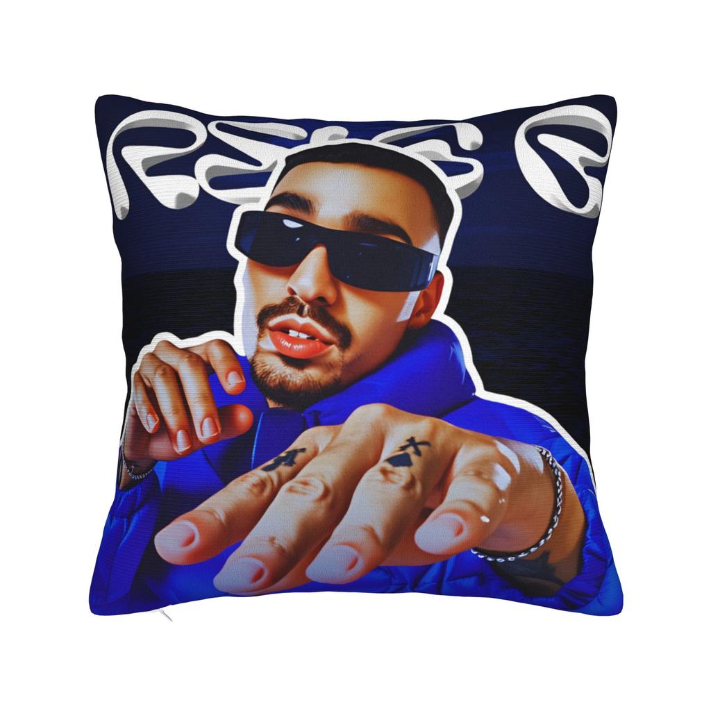 Rapper R-Rels B Pillow Cover  Novelty Pillow Case For Living Room Sofa Design Pillowcases Birthday Present