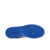 Air Jordan 1 Low Grade School 'Alternate Royal Toe' (Unisex) White / Royal Blue / Black Kids' Basketball Shoes 553560 140