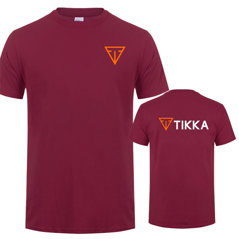 T-shirt da Caccia Tikka By Sako Estiva Unisex Unisex Cotone Streetwear Top Manica Corta T-shirt Unisex Lh636