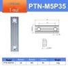 Aluminiumprofil-Verbindungsblock L-Block M4/M5 Einzel-/Doppelbohrungs-Mutter für Roboterarm-Zubehör (PEP2525, 1818)