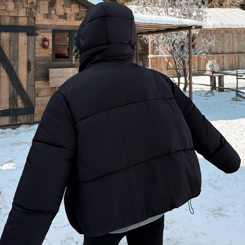 Fashion Women's Winter Parka Hooded Loose Thick Warm Women Jackets