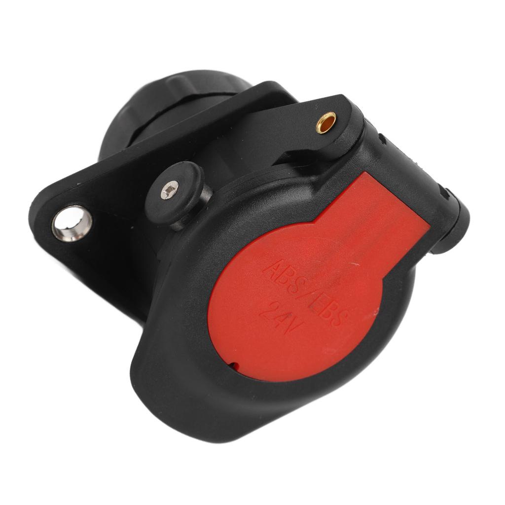 24V Trailer Connector 7 Pin Reliable Connection Wiring Adapter Plug Connector for RV Caravan Boat