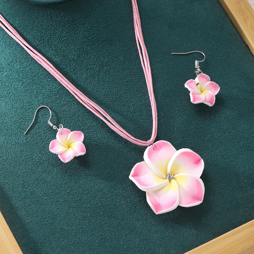 Set di Gioielli di Lusso da 3 Pezzi per Donna Collana con Ciondolo Fiore di Cristallo Vintage e Orecchini Design Raffinato Gioielli Regali per Feste 2026