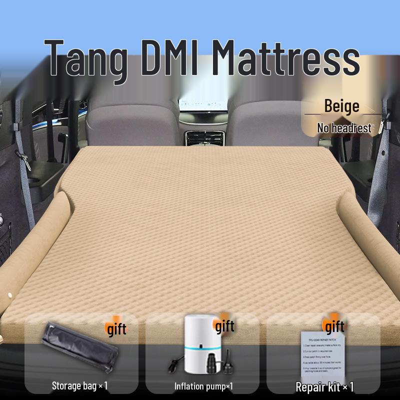 BYD Tang DMI Car Inflatable Mattress for Trunk/Rear, Car Sleeping Mat Standard