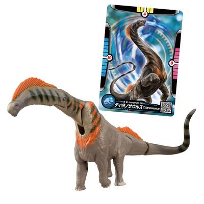 Takara Tomy Ania Jurassic World Titanosaurus Animal Dinosaur Toy for Ages 3 and Up