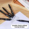 BAYTORY 16Pcs Retractable Erasable Pens with Eraser Clear, 0.5mm Fine Point Gel Ink Pen, Smooth Writing Comfortable to Use for Taking Marking Planner