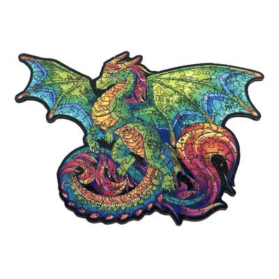 Ahşap Puzzle Benzersiz Şekil Parçaları 3D Hayvan Puzzle Yetişkinler ve Çocuklar İçin Hediye