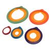 5Pcs Sealing Lid Set Plastic Round Multifunctional Anti Aging Food Storage Cover Set for Home Kitchen