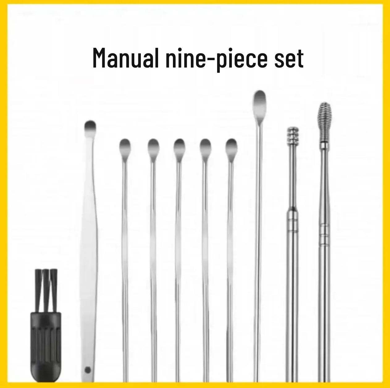 

Беспроводная светодиодная визуальная ушная ложка с HD-камерой