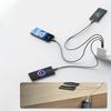 100W 3 in 1 USB to 3×Type-C Cable Phones Fast Charging Data Cable 1.2m/0.2m Extension Cord USB C PD High-Speed Data Transmission