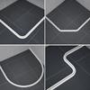 1pcs 1M Bathroom Shower Water Stopper Dam Barrier Seal Strip PVC Self-adhesive Practical  Accessories