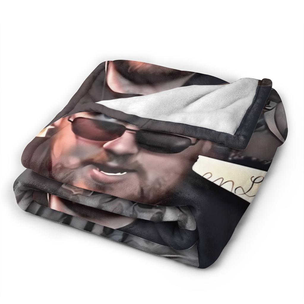 Drachenlord Poster Rainer Winkler Blanket Flannel Print Superstar Portable Thin Throw Blanket for Bedroom