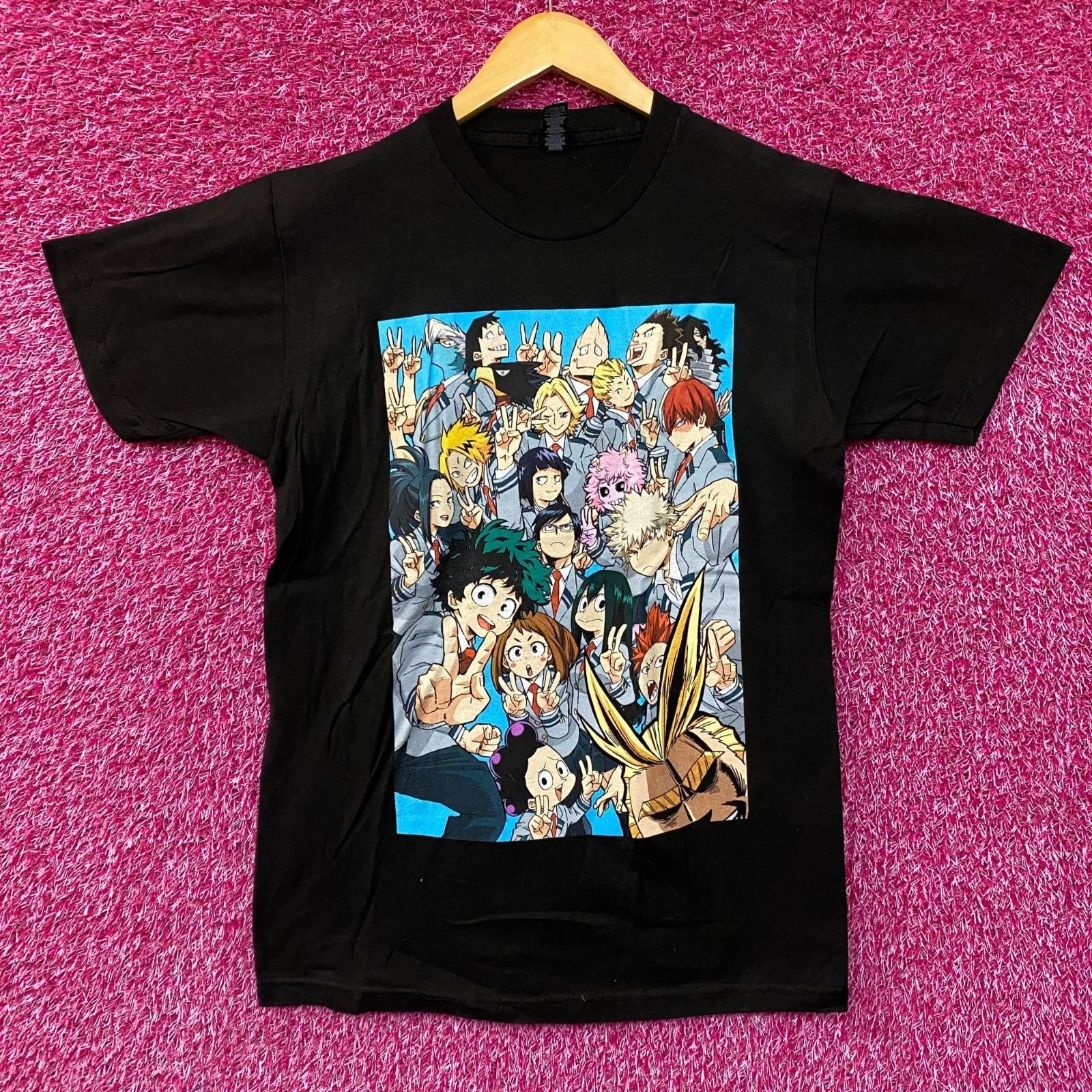 

My Hero Academia Boku No Hero Academia Class 1A Anime T-Shirt Medium M