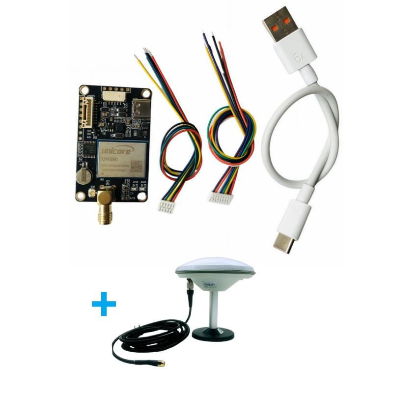 UM982 GNSS Unicorecomm GPS RTK Module Centimeter-level Differential Relative F9P Positioning Orientation UM981 UM980 for Drone