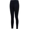 MLB Solid Color Slim Fit Fleece Leggings Nine-Point Fitness Sports Pants Women bottoms Black 3FLGB0326-07BKS