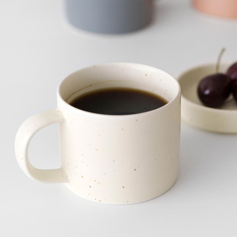 Nicott Here Matte Mug Set 3 Colors Cotton Ivory