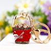 Exquisite Rhinestone Bear Keychain Pendant for Women - Cute Gift for Bag Accessory
