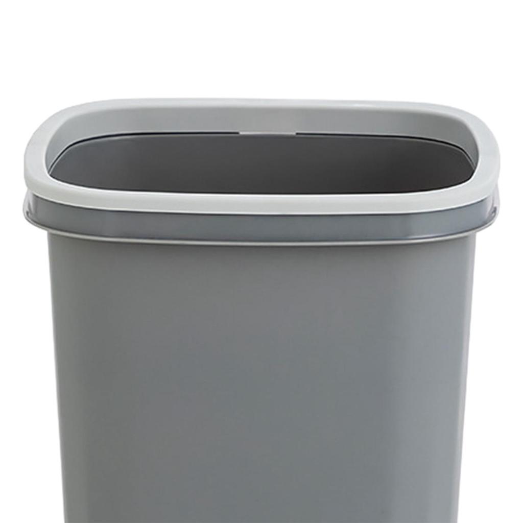 Wastebasket Large Storage Bucket Decorative Dust Bin Minimalist Trash Can Garbage Can for Bedroom Toilet Dorm Kitchen Home