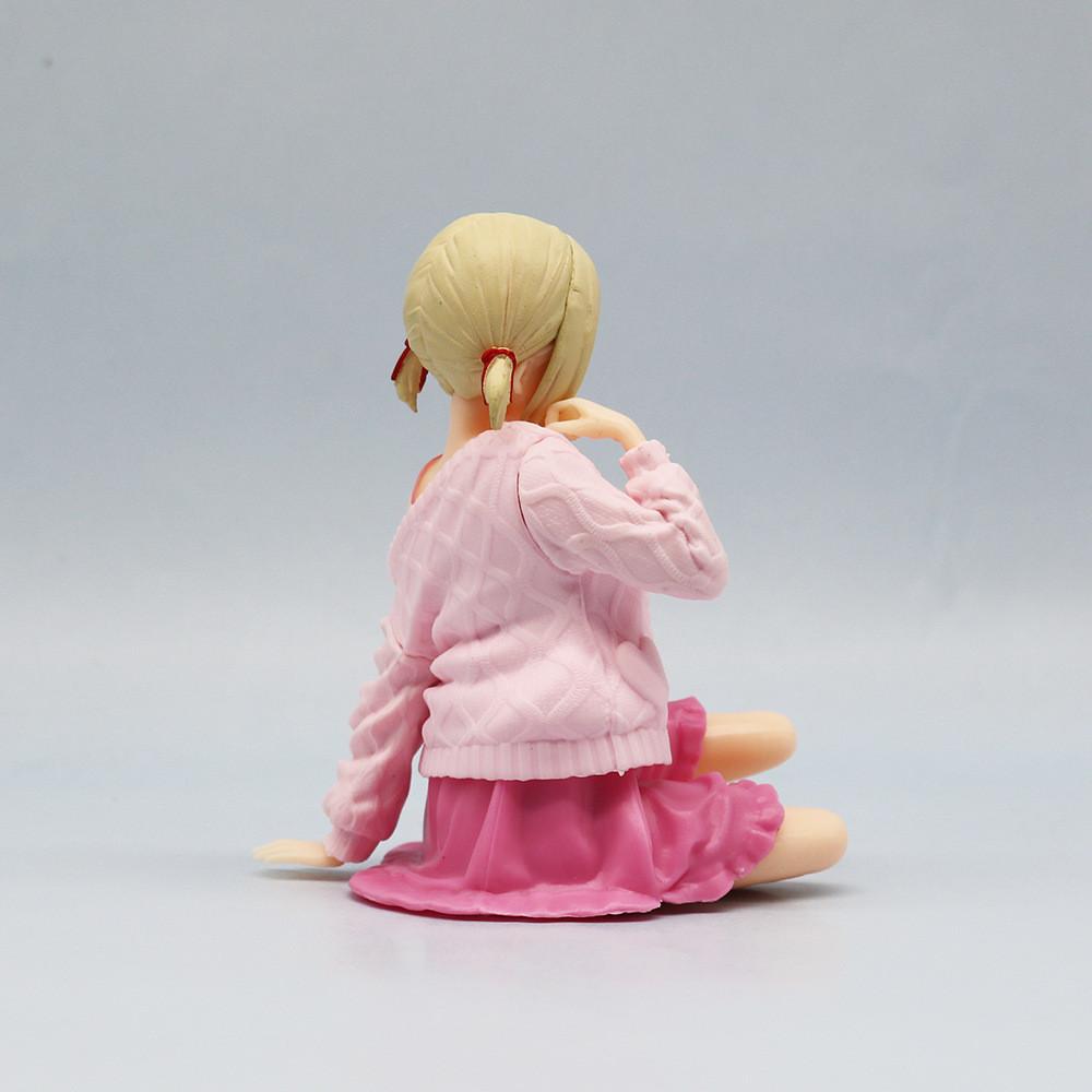 Lycoris Recoil Nishikigi Chisato Pvc Model With Sitting Posture For Anime Enthusiasts