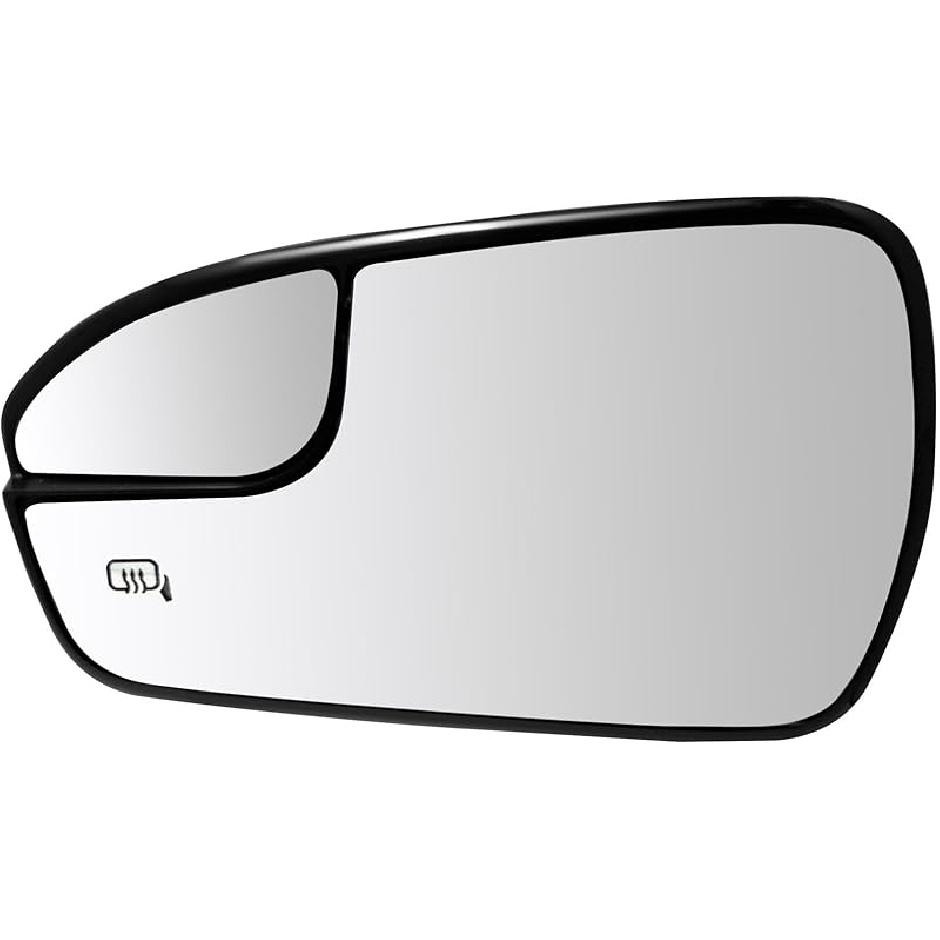 SCITOO Driver Side Mirror Glass For 2003-2007 For Cadillac Escalade, For Chevy Avalanche, Silverado Suburban Tahoe, For GMC Sierra Yukon Left Heat