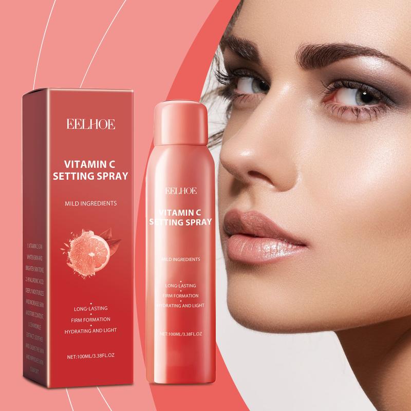 Setting Spray Feuchtigkeitsspendend Feuchtigkeitsspendend Leicht Make-up Finisher Schnelltrocknend Nichtfettend für Pendler und Reisen