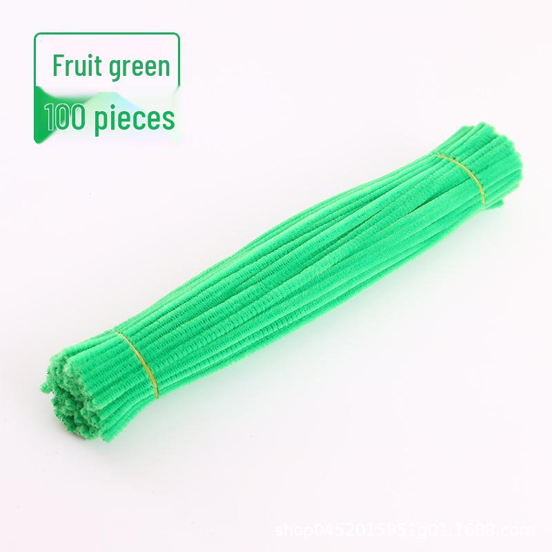 Youyou Tiger Twist Stick Handmade Super Soft Chenille Stems Educational Craft Materials for Macarons