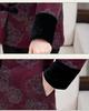 Warm Autumn-Winter Coat for Middle-Aged and Elderly Women - Plus Velvet, Cotton Jacket