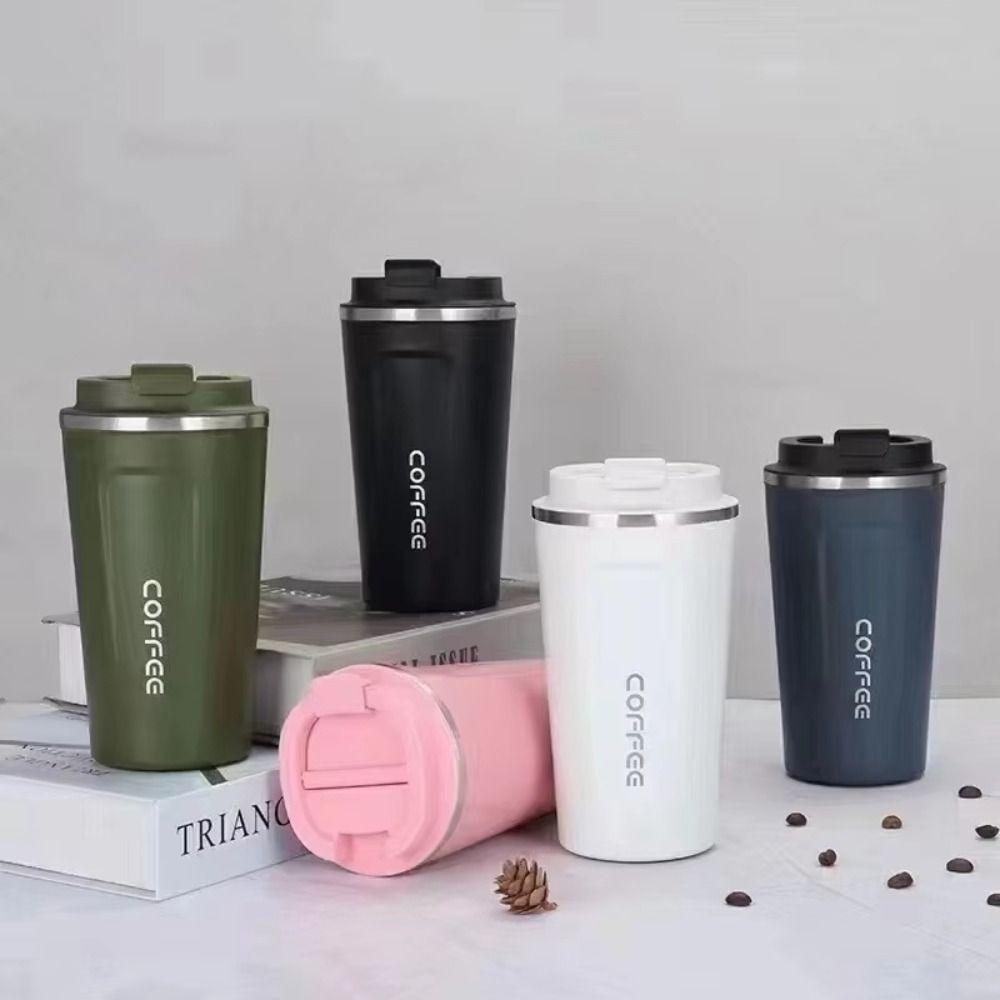 380/510ML Coffee Vacuum Flask Stainless Steel Coffee Thermos Mug Travel Thermal Cup  Coffee Tea