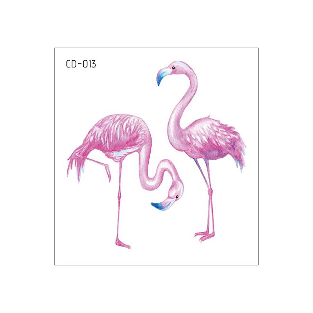 Waterproof Temporary Tattoos for Kids - Flamingo & Unicorn Designs