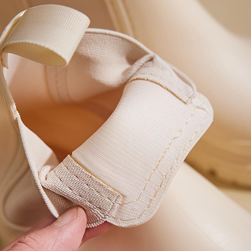 Women's Mid-Calf Rain Boots | Thick Non-Slip Sole, PVC Upper, Casual & Formal Wet Weather Footwear, Rain Shoes, Footwear, Rainy Day Shoes