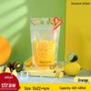 Disposable Juice Drink Pouches with Straws